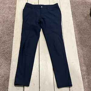 Lululemon ABC Pant *Skinny 34" True Navy 32x34.  Great condition! Warpstreme